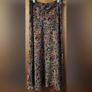 Jaclyn Smith "Classics," Long/Tall Paisley Skirt